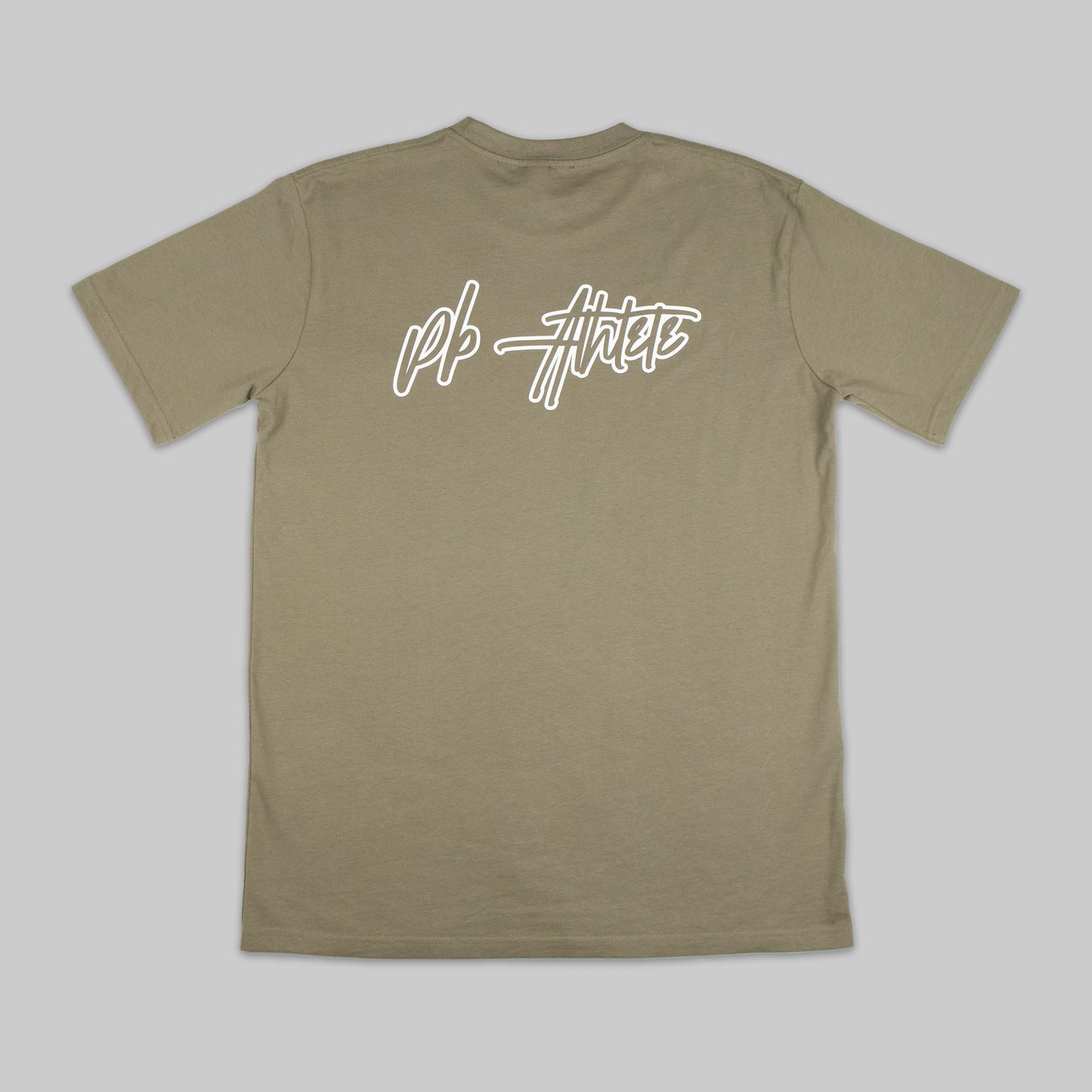 Script Pocket T-Shirt - Coffee